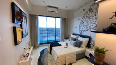 Bedroom Image of 850 Sq.ft 2 BHK Apartment / Flat for sale in Godrej Horizon, Wadala Mumbai for Rs. 39800000