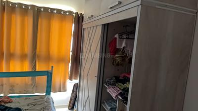 Bedroom Image of 1500 Sq.ft 3 BHK Apartment / Flat for rent in Godrej Infinity, Mundhwa Pune for Rs. 45000