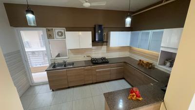 Kitchen Image of 2070 Sq.ft 3 BHK Apartment / Flat for rent in ABA Cleo County, Sector 121 Noida for Rs. 76000