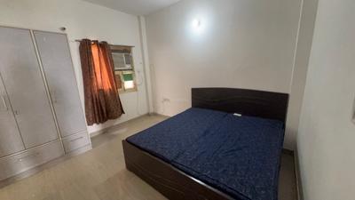 Bedroom Image of 700 Sq.ft 1 BHK Builder Floor for rent in Sector 57 Gurgaon for Rs. 25000