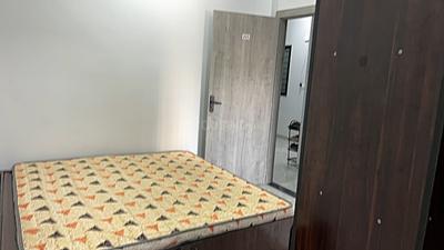 Bedroom Image of 450 Sq.ft 1 RK Builder Floor for rent in Nipania Indore for Rs. 11000