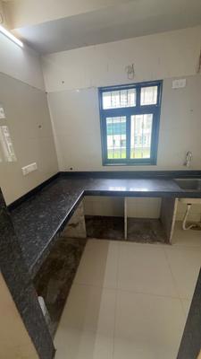 Kitchen Image of 500 Sq.ft 1 BHK Apartment / Flat for rent in Dosti Desire Dosti Joy, Thane West Thane for Rs. 18000