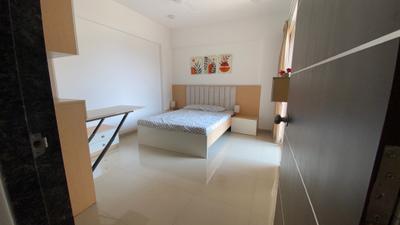 Bedroom Image of 800 Sq.ft 2 BHK Apartment / Flat for sale in Kumar Palmcrest A5, Kondhwa Budruk Pune for Rs. 5500000