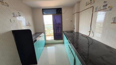 Kitchen Image of 1100 Sq.ft 2 BHK Apartment / Flat for rent in Monarch Maitri Tower, Nerul Navi Mumbai for Rs. 55000