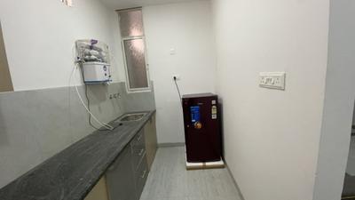 Kitchen Image of 600 Sq.ft 1 BHK Apartment / Flat for rent in Mahalakshmi Nagar Indore for Rs. 20000
