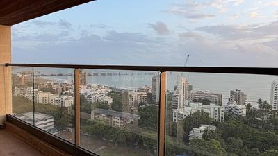 Balcony Image of 2100 Sq.ft 4 BHK Apartment / Flat for sale in Sea Bliss, Andheri West Mumbai for Rs. 100000000