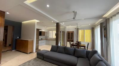 Living Room Image of 1700 Sq.ft 2 BHK Apartment / Flat for rent in Cox Town Bengaluru for Rs. 90000