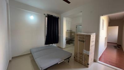 Bedroom Image of 250 Sq.ft 1 RK Independent House for rent in Hennur Bengaluru for Rs. 15000
