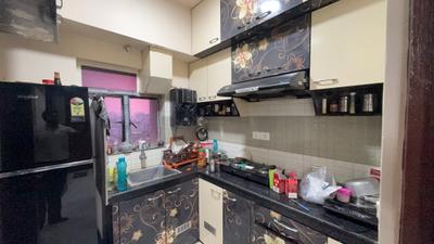 Kitchen Image of 1200 Sq.ft 2 BHK Apartment / Flat for rent in Bengal Greenfield Elegance, Rajarhat Kolkata for Rs. 35000