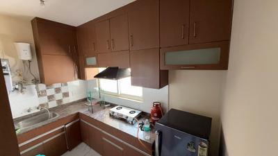 Kitchen Image of 550 Sq.ft 2 BHK Apartment / Flat for rent in Pivotal Riddhi Siddhi, Sector 99 Gurgaon for Rs. 27000