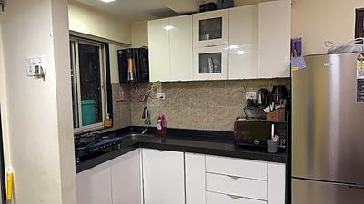 Kitchen Image of 612 Sq.ft 1 BHK Apartment / Flat for sale in Nagpada Mumbai for Rs. 9500000