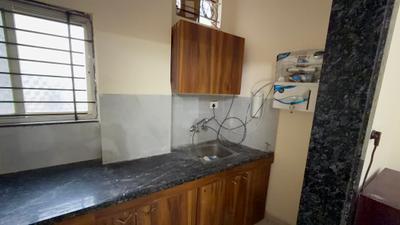 Kitchen Image of 500 Sq.ft 1 BHK Apartment / Flat for rent in Mahalakshmi Nagar Indore for Rs. 16000