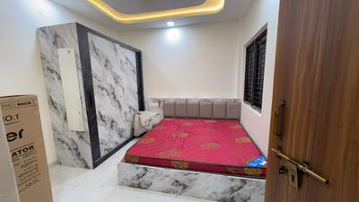 Bedroom Image of 600 Sq.ft 1 BHK Independent House for rent in Mahalakshmi Nagar Indore for Rs. 21000