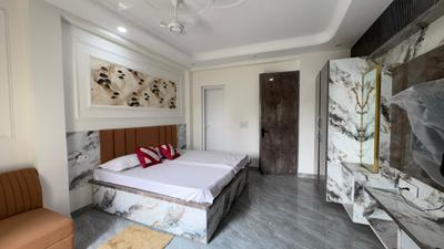 Bedroom Image of 600 Sq.ft 1 RK Builder Floor for rent in DLF Phase 3 Gurgaon for Rs. 20500