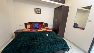Bedroom Image of 1500 Sq.ft 1 BHK Apartment / Flat for rent in Mahalakshmi Nagar Indore for Rs. 21000