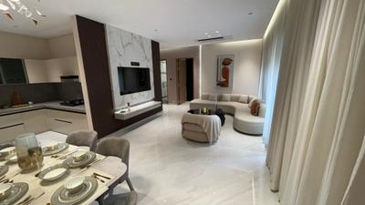 Living Room Image of 1680 Sq.ft 3 BHK Apartment / Flat for sale in Gaikwad Unico, Ravet Pune for Rs. 13000000