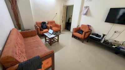 Living Room Image of 1200 Sq.ft 2 BHK Apartment / Flat for rent in Shalimar Township, Scheme No 114 Indore for Rs. 35000
