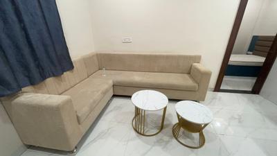 Living Room Image of 1500 Sq.ft 1 BHK Builder Floor for rent in Mahalakshmi Nagar Indore for Rs. 21000