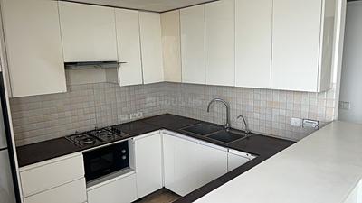 Kitchen Image of 1380 Sq.ft 2 BHK Apartment / Flat for rent in Supertech Supernova, Sector 94 Noida for Rs. 51000