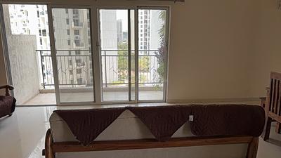 Living Room Image of 1350 Sq.ft 3 BHK Apartment / Flat for rent in Godrej Rejuve, Keshav Nagar Pune for Rs. 42000