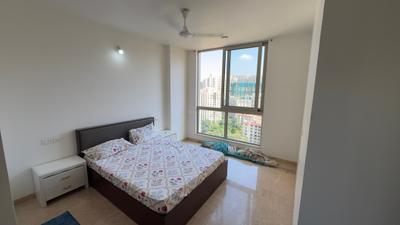 Bedroom Image of 950 Sq.ft 2 BHK Apartment / Flat for rent in Hiranandani Zen Atlantis, Powai Mumbai for Rs. 135000