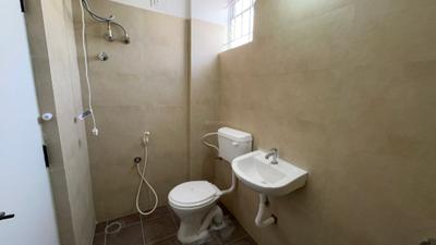 Bathroom Image of 250 Sq.ft 1 RK Independent House for rent in Hennur Bengaluru for Rs. 16000