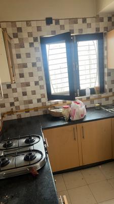 Kitchen Image of 1450 Sq.ft 3 BHK Apartment / Flat for rent in Shiv The Ozone Park, Sector 86 Faridabad for Rs. 26000