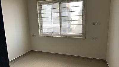 Bedroom Image of 1235 Sq.ft 3 BHK Apartment / Flat for rent in Hyde Park, Hulimavu Bengaluru for Rs. 45000
