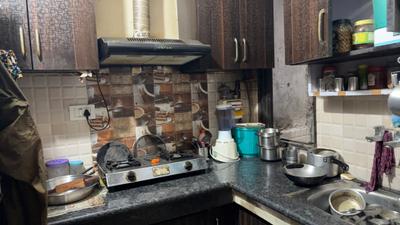 Kitchen Image of 500 Sq.ft 3 BHK Independent House for sale in Uttam Nagar New Delhi for Rs. 10000000