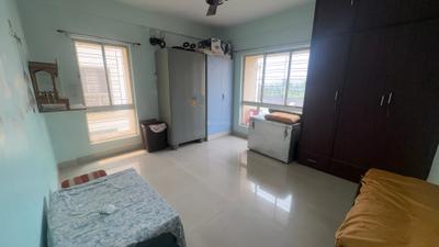 Bedroom Image of 1370 Sq.ft 3 BHK Apartment / Flat for rent in Jain Dream Palazzo, Rajarhat Kolkata for Rs. 20000