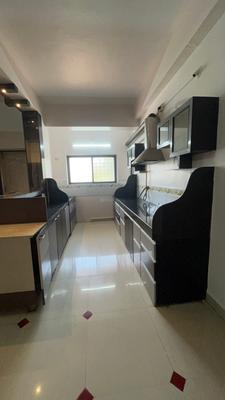 Kitchen Image of 1100 Sq.ft 2 BHK Apartment / Flat for rent in Hindwadi Belagavi for Rs. 20000