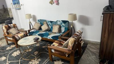 Living Room Image of 1200 Sq.ft 2 BHK Apartment / Flat for rent in Chhattarpur New Delhi for Rs. 16000