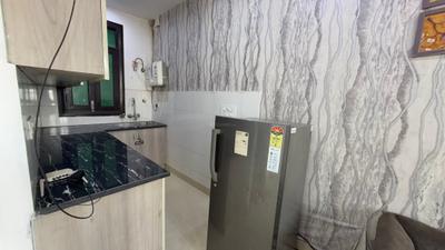Kitchen Image of 550 Sq.ft 1 BHK Builder Floor for rent in Sector 19 Dwarka New Delhi for Rs. 20000