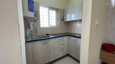 Kitchen Image of 710 Sq.ft 1 BHK Apartment / Flat for rent in BTM Layout Bengaluru for Rs. 27499