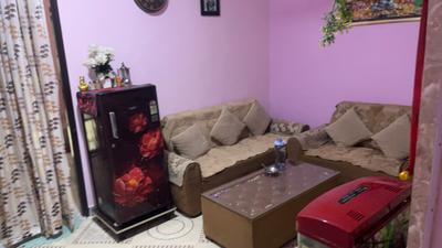 Living Room Image of 450 Sq.ft 3 BHK Independent House for sale in Hastsal New Delhi for Rs. 6600000