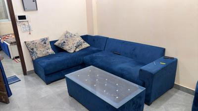 Living Room Image of 700 Sq.ft 2 BHK Builder Floor for rent in Sector 19 Dwarka New Delhi for Rs. 30000