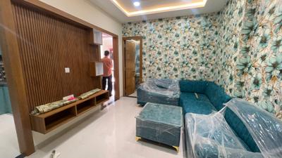 Living Room Image of 400 Sq.ft 1 BHK Apartment / Flat for rent in Earthshastra Nariman Point, Mahalakshmi Nagar Indore for Rs. 21000