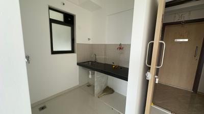 Kitchen Image of 460 Sq.ft 2 BHK Apartment / Flat for rent in Crown Dombivli By Lodha, Dombivli East Thane for Rs. 13000
