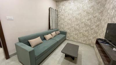 Living Room Image of 1500 Sq.ft 1 BHK Builder Floor for rent in Mahalakshmi Nagar Indore for Rs. 19000