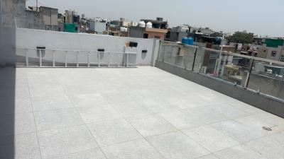 Terrace Image of 1000 Sq.ft 1 BHK Builder Floor for rent in Sector 3 Rohini New Delhi for Rs. 18000