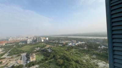 Balcony Image of 1380 Sq.ft 2 BHK Apartment / Flat for rent in Supertech Supernova, Sector 94 Noida for Rs. 56000