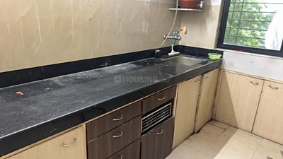 Kitchen Image of 300 Sq.ft 1 RK Apartment / Flat for rent in Ghatkopar East Mumbai for Rs. 30000