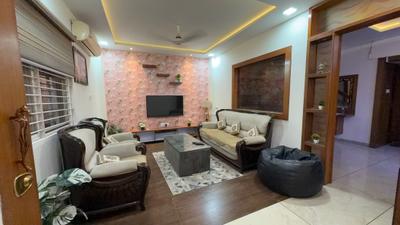 Living Room Image of 2000 Sq.ft 3 BHK Independent House for rent in Mahalakshmi Nagar Indore for Rs. 60000