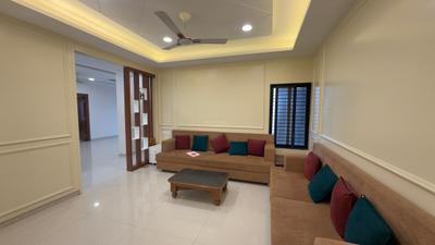 Living Room Image of 2840 Sq.ft 4 BHK Apartment / Flat for rent in Sakar Elite Apex, Mahalakshmi Nagar Indore for Rs. 60000