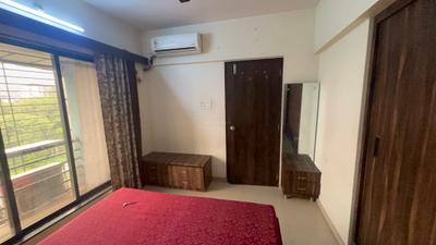 Bedroom Image of 552 Sq.ft 1 BHK Apartment / Flat for rent in Ram Laxman Sadguru Residency, Shilphata Thane for Rs. 14000