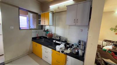 Kitchen Image of 1477 Sq.ft 3 BHK Apartment / Flat for sale in Karan Goldcoast, Bavdhan Pune for Rs. 14500000