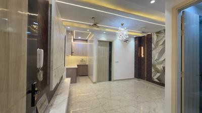 Kitchen Image of 630 Sq.ft 2 BHK Builder Floor for rent in Nawada New Delhi for Rs. 15000