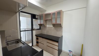 Kitchen Image of 700 Sq.ft 1 BHK Apartment / Flat for rent in Godrej Urban Park, Powai Mumbai for Rs. 59000