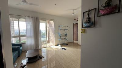 Living Room Image of 810 Sq.ft 2.5 BHK Apartment / Flat for rent in VTP Belair, Mahalunge Pune for Rs. 25000