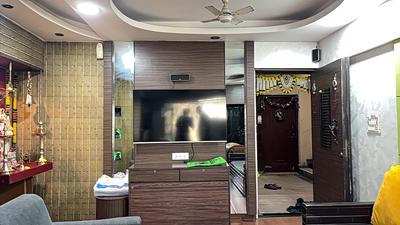 Living Room Image of 650 Sq.ft 1 BHK Apartment / Flat for sale in HDIL Dheeraj Godavari, Malad West Mumbai for Rs. 12600000